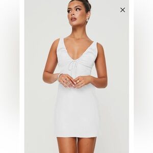 Princess Polly Bareena White Mini Dress